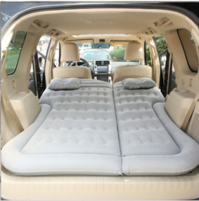 The Rear Seat Car Inflatable Bed Can Be Folded