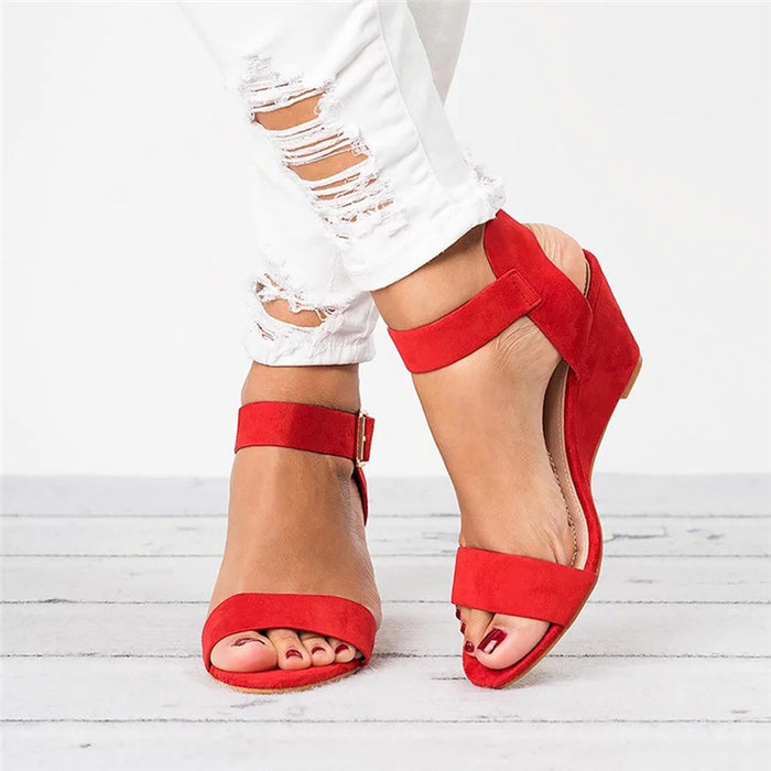 Summer new style wedge sandals women