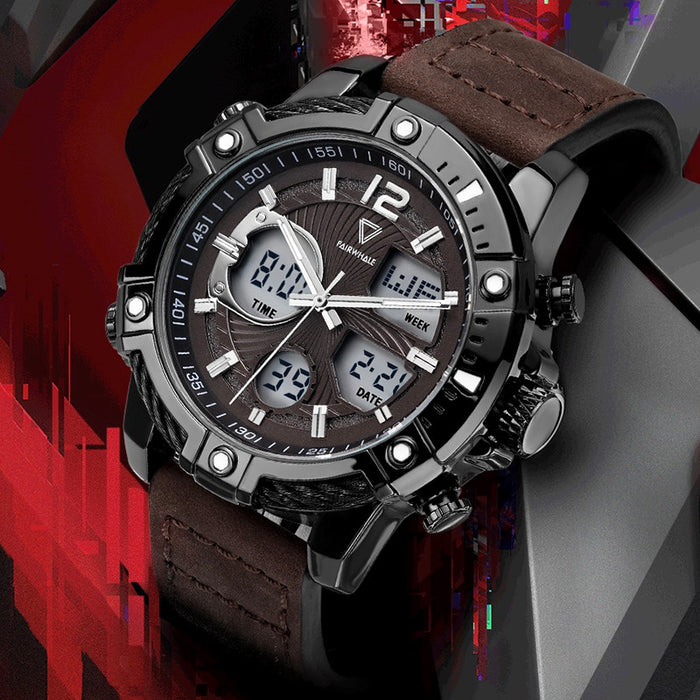 Luminous waterproof non-mechanical watches