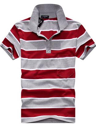 Gestreiftes Herren-Poloshirt