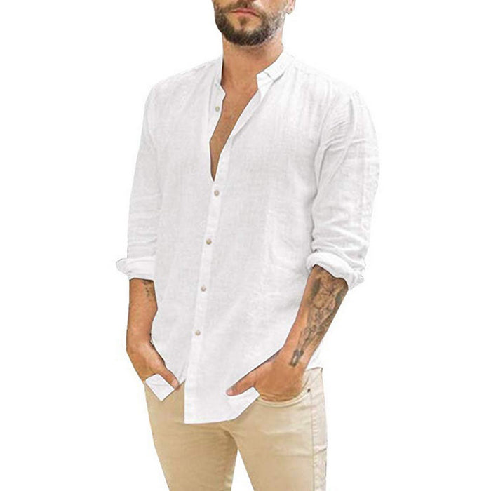 Men's shirt POLO Short sleeve Top boy Streetwear Shirt