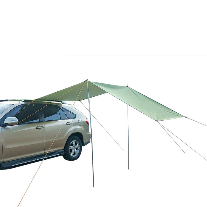 Car side awning