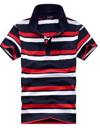 Gestreiftes Herren-Poloshirt