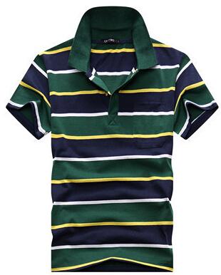 Gestreiftes Herren-Poloshirt