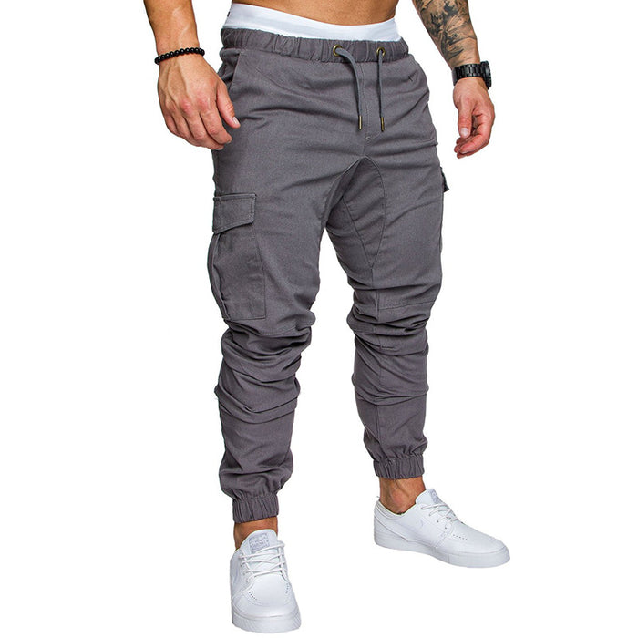 Casual pants, leg pants, male