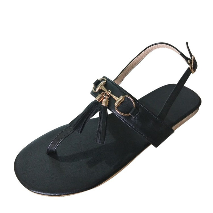 Flip-toe lightweight beach sandals women