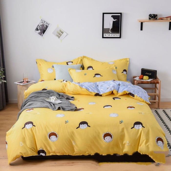 Pillowcase Bed Cover Set Sets Bedding Bedsheet Quilt Duvet