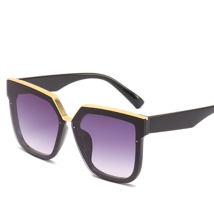 Fashion metal accessories sunglasses all-match glasses