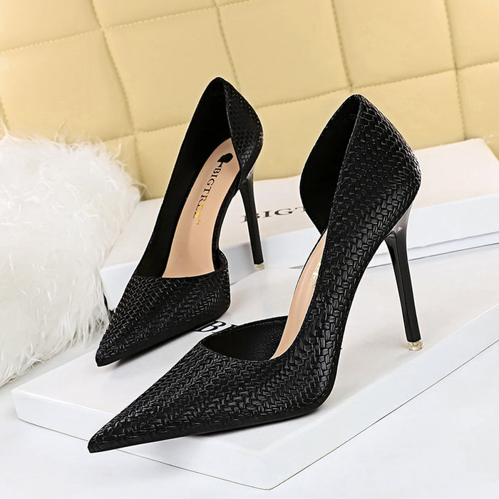 Nightclub Slim Stiletto Super High Heel Pumps