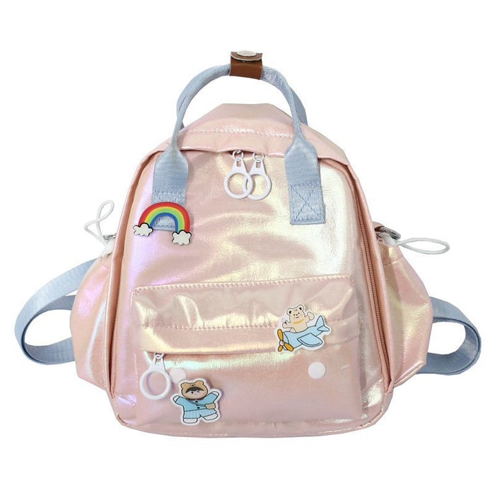 New Small Women Backpack Bag Female Korean Multifunctional School Backpacks