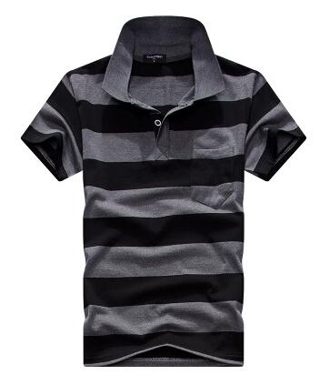 Gestreiftes Herren-Poloshirt