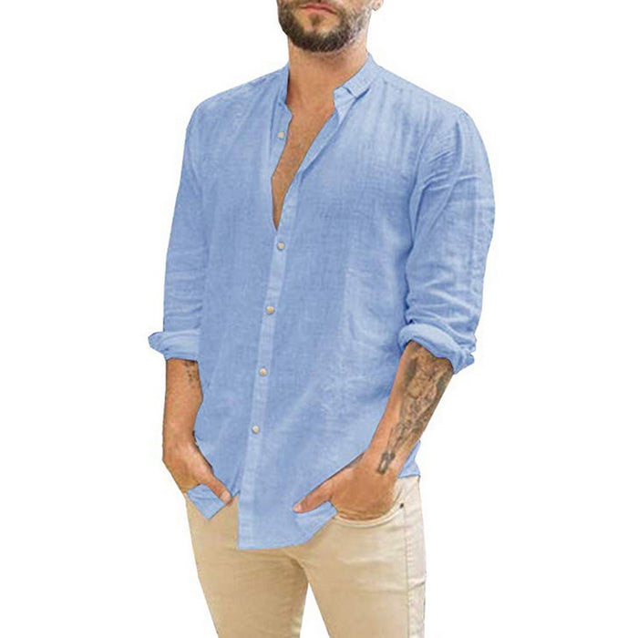 Men's shirt POLO Short sleeve Top boy Streetwear Shirt
