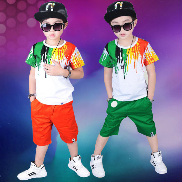 Boys Green Performance Costume