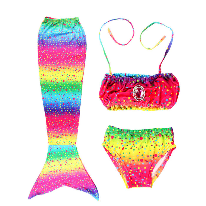 Children's Mermaid Swimsuit Wholesale Tail Kids Bikini Set