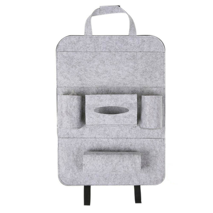 Car Backseat Organizer Car-Styling Holder Multi-Pocket Seat Wool Felt Storage Multifunction