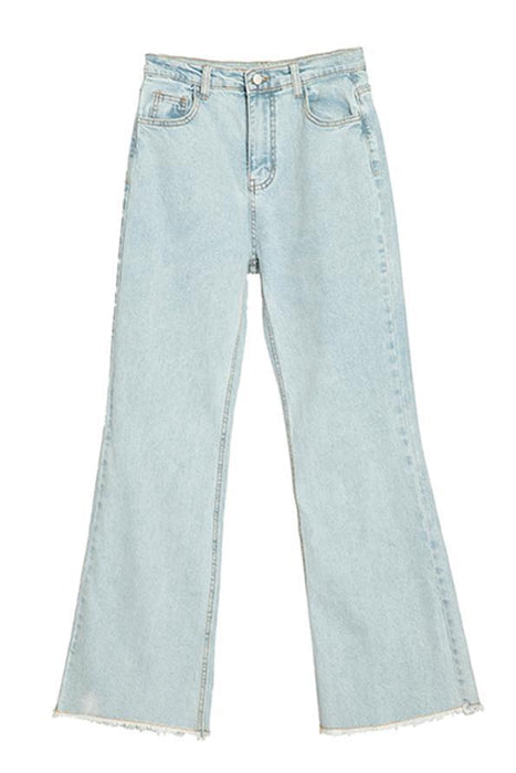 Loose high-rise jeans