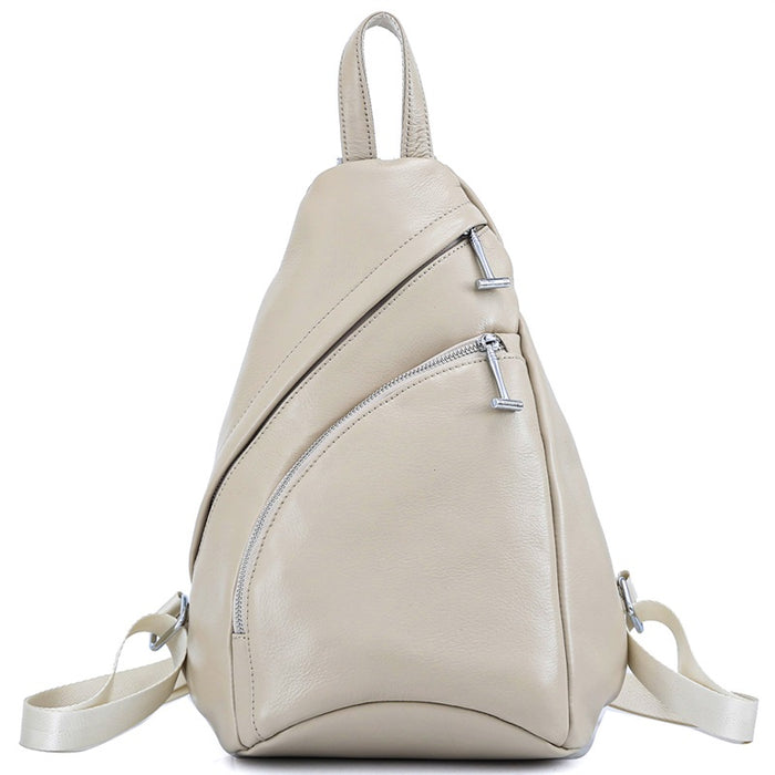 Lightweight Anti Theft Leather Backpack Women Bag