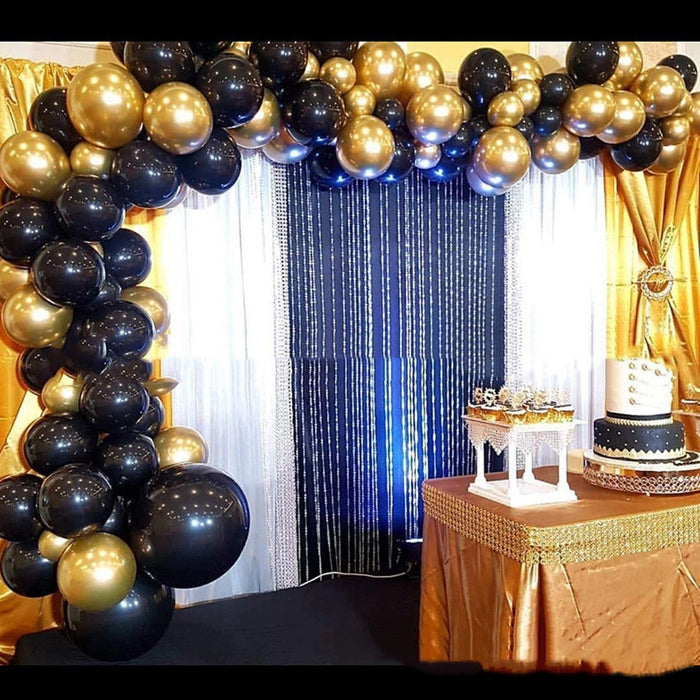 Metallic Gold Balloon Garland Arch Set Adult Day