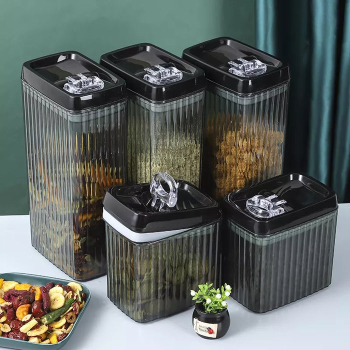 Food Storage Kitchen Sealed Jar Set Containers With Lids