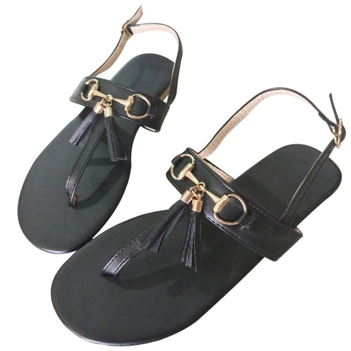 Flip-toe lightweight beach sandals women