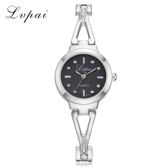 Luxus Armband Frauen Kleid Uhren Mode Quarz Kristall Uhren Lvpai Marke Damen Casual Kleid Sport Armbanduhr