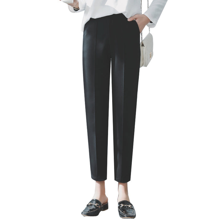 Nine pants casual pipe pants loose tooling trousers