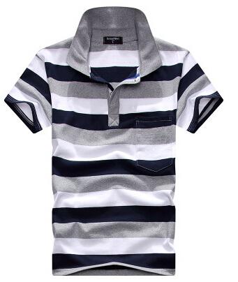 Stripe Men Polo Shirt