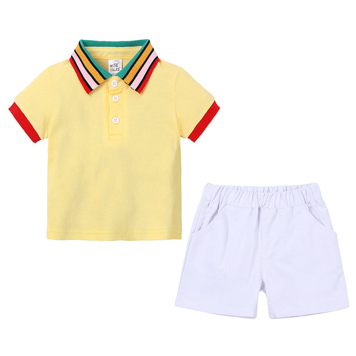 Boys summer casual suit