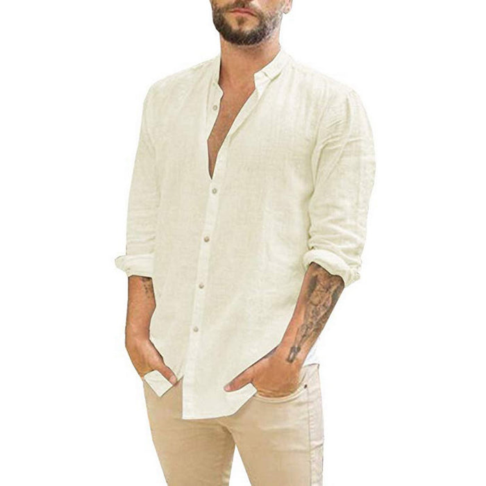 Men's shirt POLO Short sleeve Top boy Streetwear Shirt