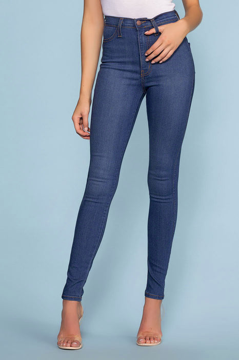 Women's High Stretch Slim Fashion Solid Color Jeans