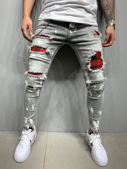 Lackjeans für Herren