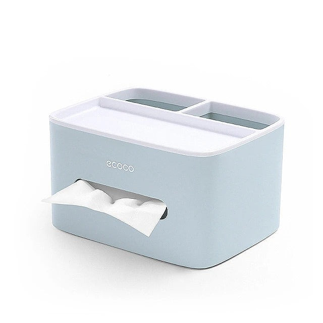 Creative desktop tissue box storage box