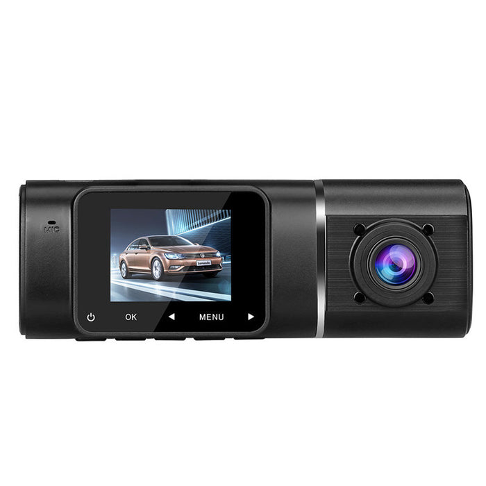 HD conjoined dual-lens car driving recorder