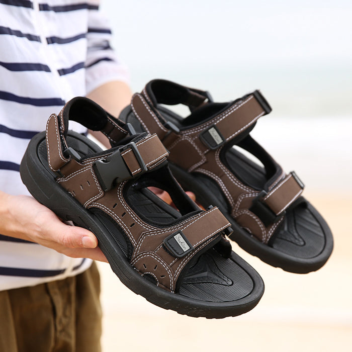 Men Sandals Summer Shoes Flat Non-slip Outdoor Men Beach Sandals Man Sport Sandals