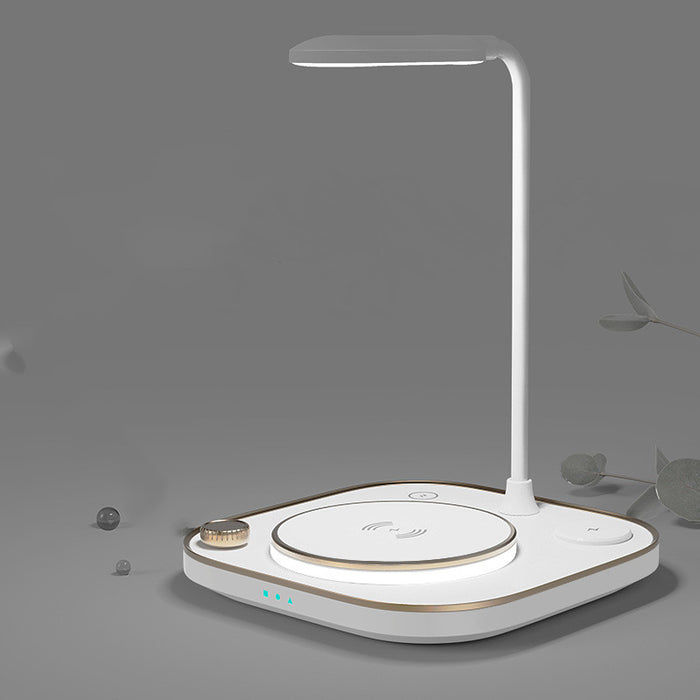 Wireless Magnetic Charger 15W Fast Charging Desk Lamp Suitable