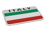 Alloy National Flag Car Decoration  Metal Car Sticker