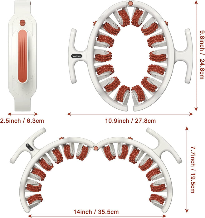 Cellulite Massager Manual muscle massage roller for back, neck, arm, foot and back