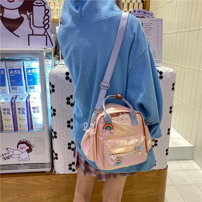 New Small Women Backpack Bag Female Korean Multifunctional School Backpacks