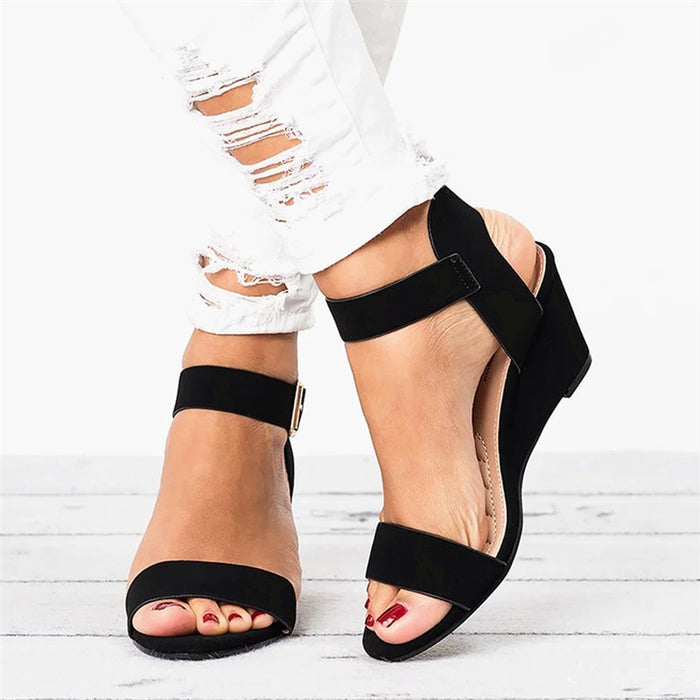 Summer new style wedge sandals women