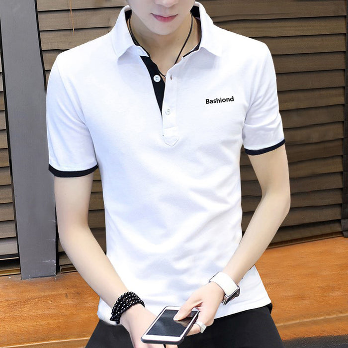 Cotton polo shirt