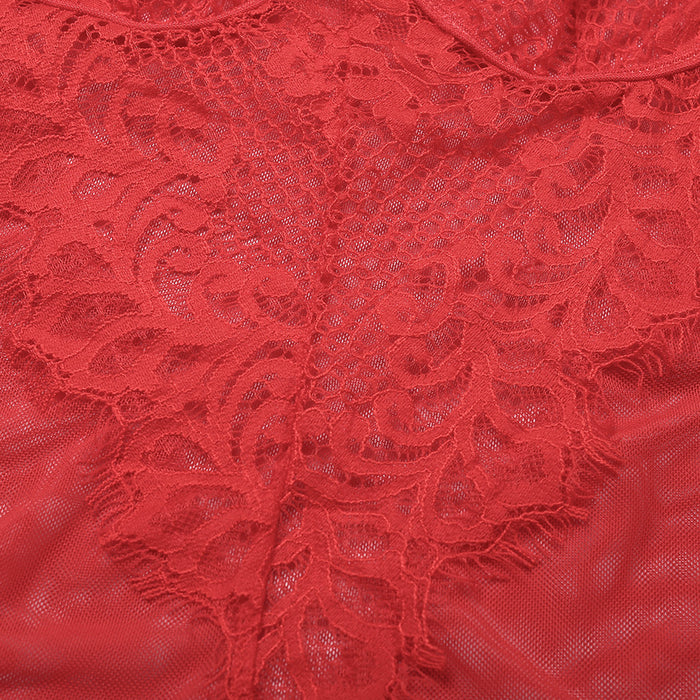 Lace mesh splicing embroidery