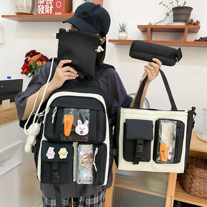 Junior High School Campus Harajuku College Style Female Backpack