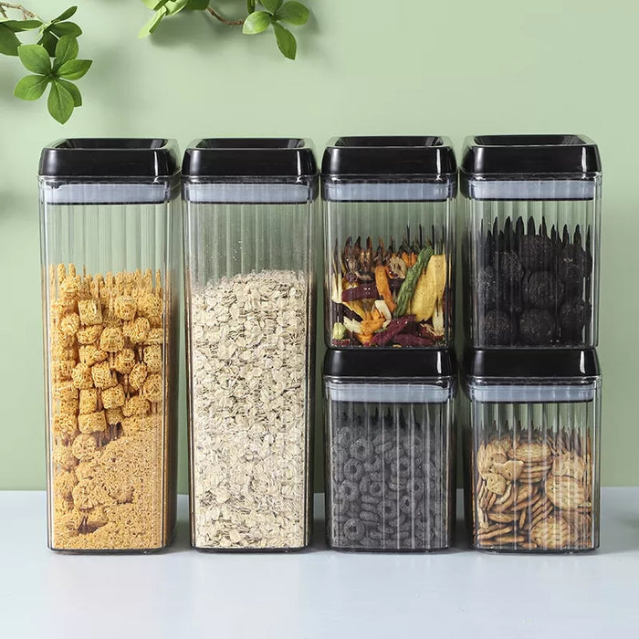 Food Storage Kitchen Sealed Jar Set Containers With Lids