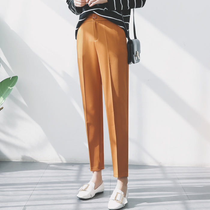 Nine pants casual pipe pants loose tooling trousers