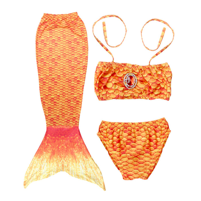 Children's Mermaid Swimsuit Wholesale Tail Kids Bikini Set