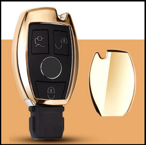 Soft Rubber Car Key Cover Is Suitable For Mercedes-Benz