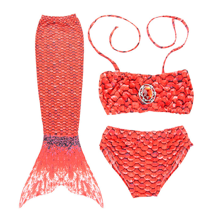 Children's Mermaid Swimsuit Wholesale Tail Kids Bikini Set