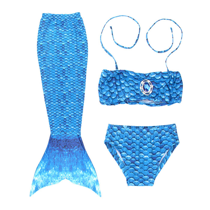 Children's Mermaid Swimsuit Wholesale Tail Kids Bikini Set