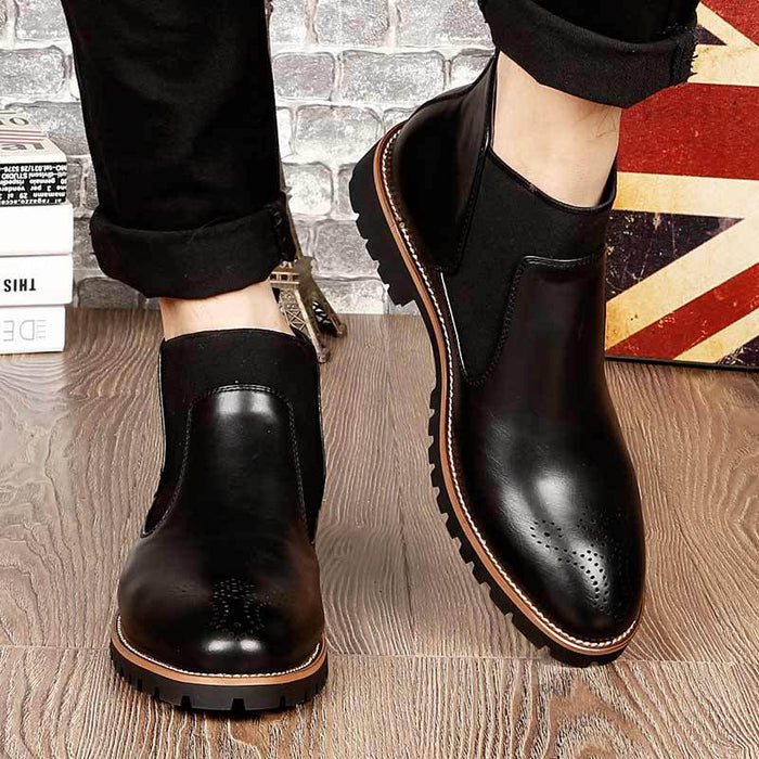 Fashion Big Size High Top Martin Boots Men