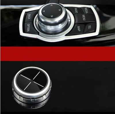 Multimedia Button Sticker For Car Large Knob Cover